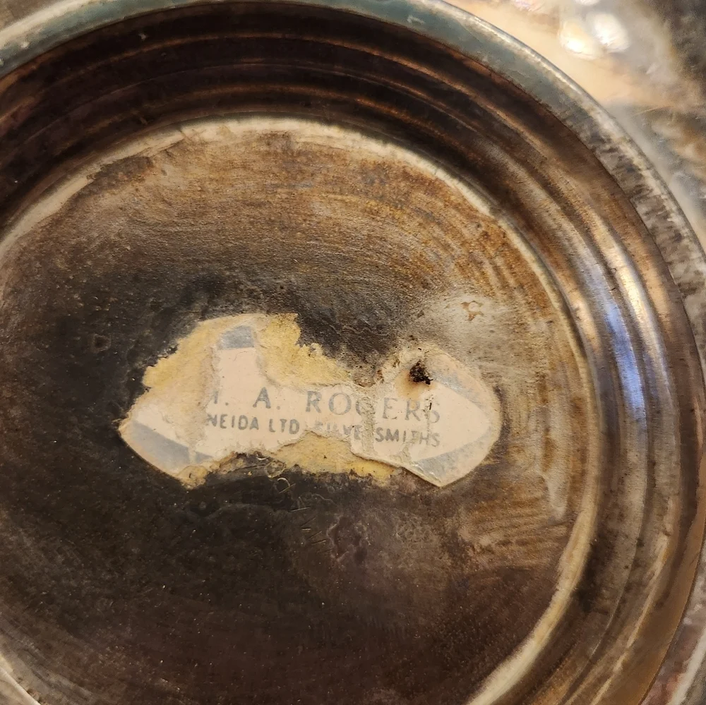 F.B. Rogers Silver Co. Silverplate Bowl 8.5